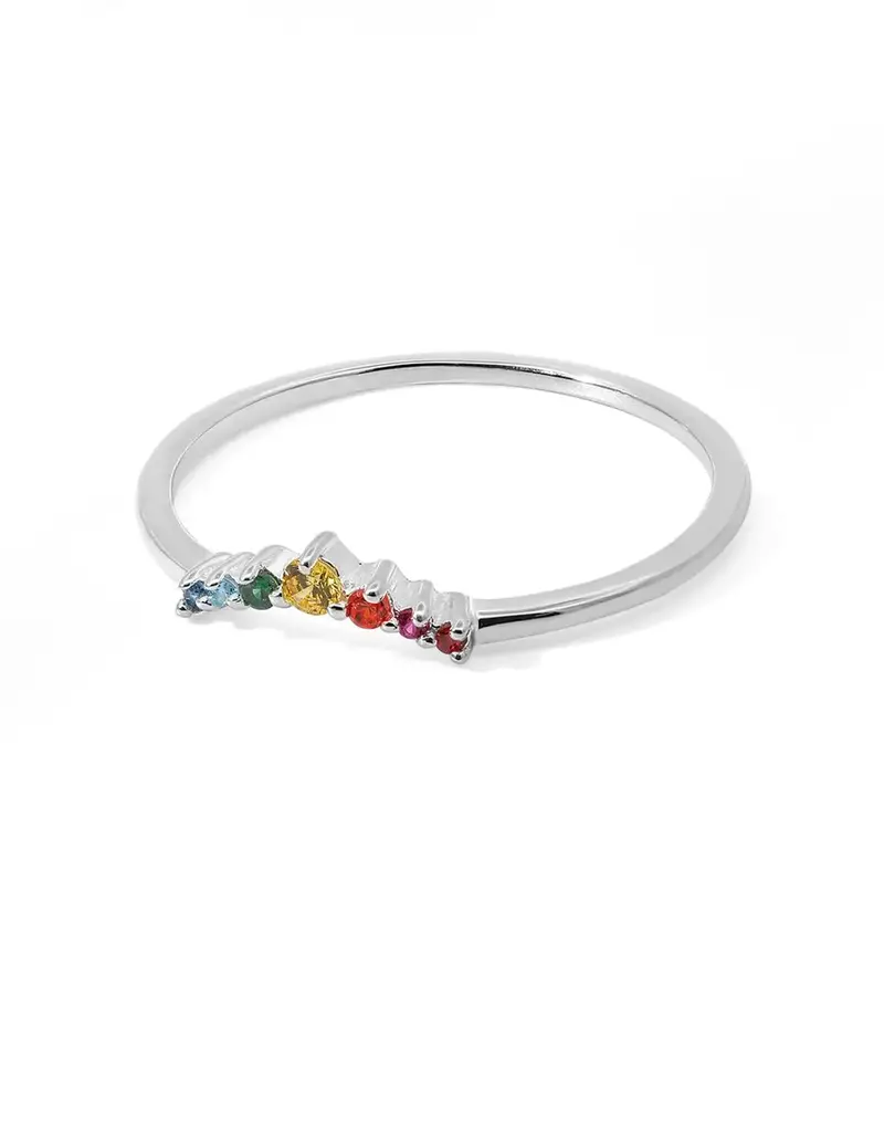 Boma Rainbow Multi Color Ring