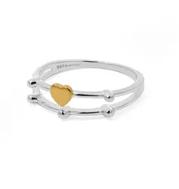 Boma Sabrina Duo Heart Ring