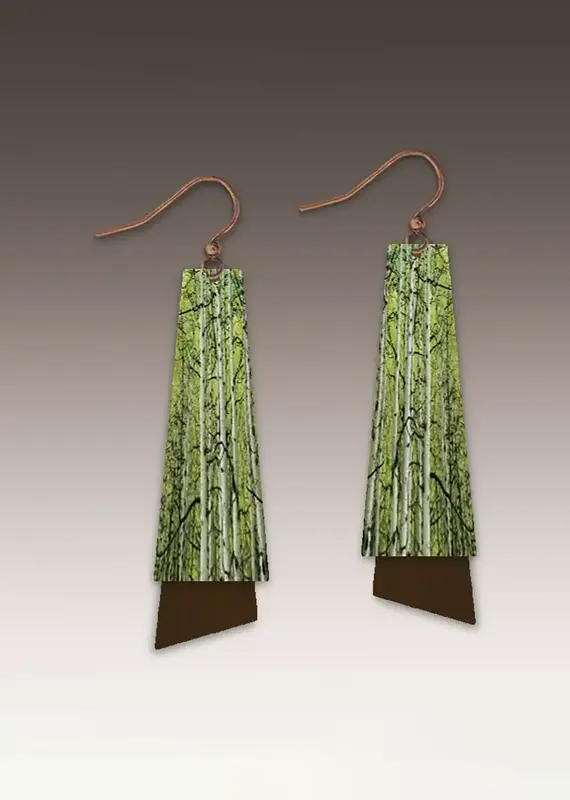 DC Designs Aspen Grove Nature Photography Flutter Multilayer Earrings