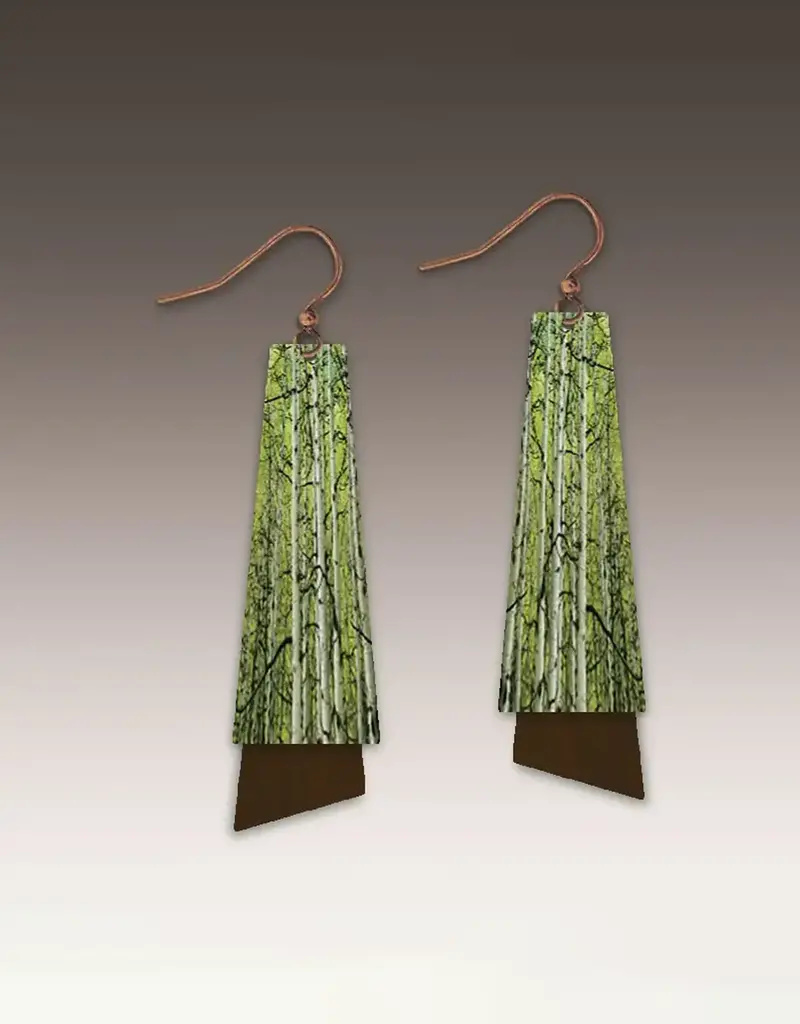 DC Designs Aspen Grove Nature Photography Flutter Multilayer Earrings