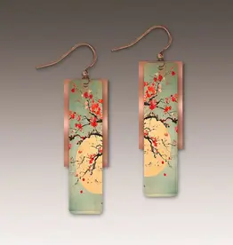 DC Designs Cherry Moon Copper Accent Multilayer Earrings