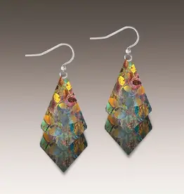 DC Designs Forest Foliage Dangle Stack Earrings