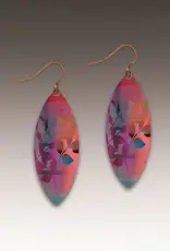 DC Designs Tropical Twilight Foliage Leaf Point Earrings