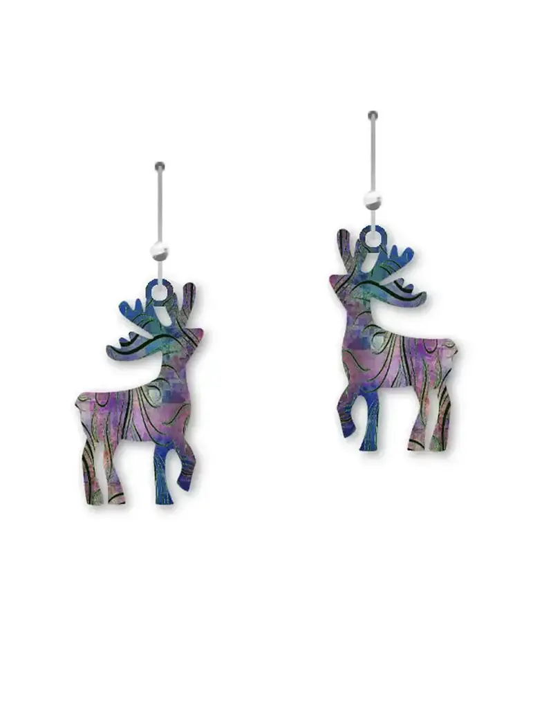 DC Designs Willow Grove Reindeer Earrings