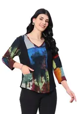 Parsley and Sage Nora Button Top