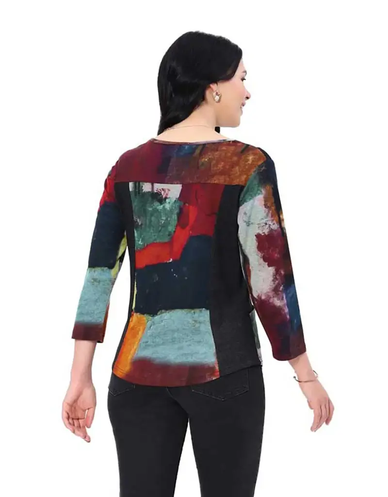 Parsley and Sage Nora Button Top