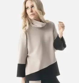 Pure Essence Modal Cowl Neck Top