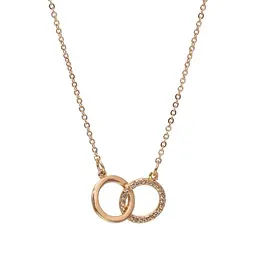 Kole Interlocking Circles Pendant Necklace