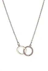 Kole Interlocking Circles Pendant Necklace