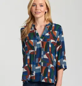 APNY V-Neck Tassel Top