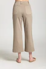 APNY Cropped Wide Leg Patch Pocket Pants