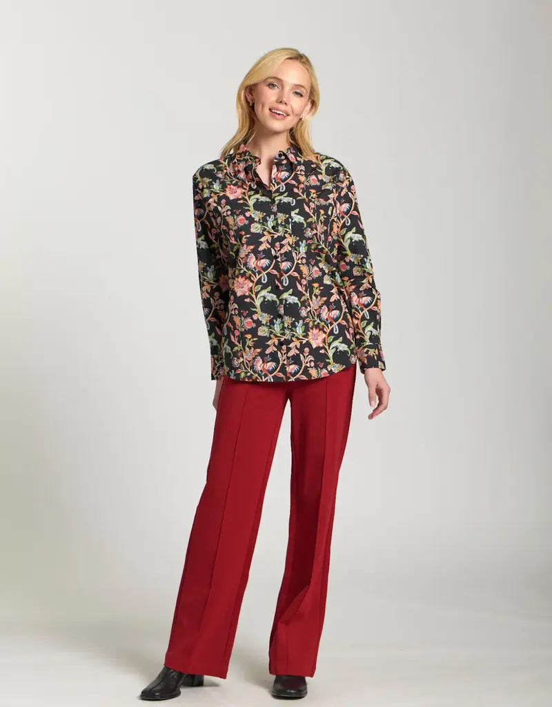 APNY Boyfriend Button-Up Top