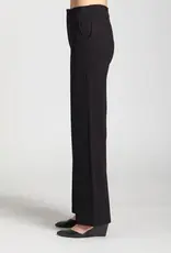 APNY Front Zip Pant With Pin-Tucked Leg