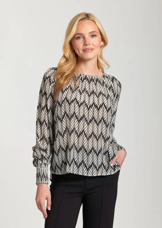 APNY Pullover With Smocked Cuff