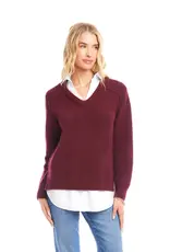Karen Kane Layered Sweater