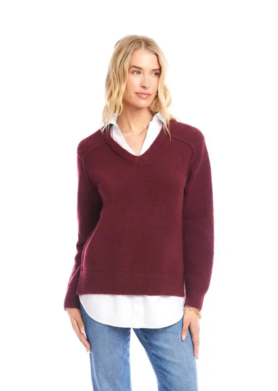 Karen Kane Layered Sweater
