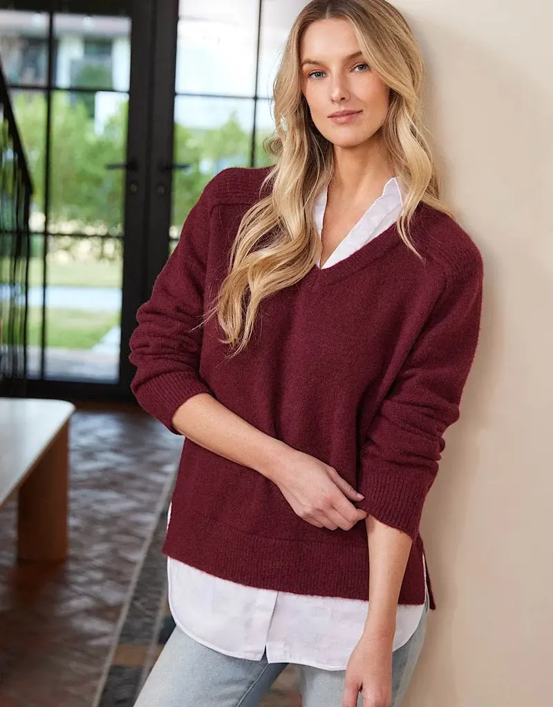 Karen Kane Layered Sweater