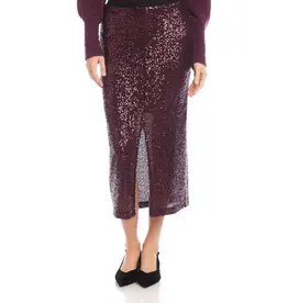 Karen Kane Sequin Midi Skirt