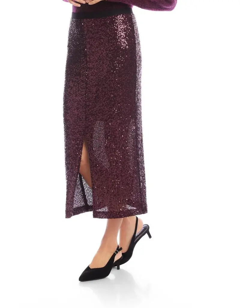 Karen Kane Sequin Midi Skirt