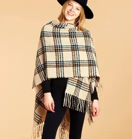 Hadley Wren Charlie Plaid Ruana