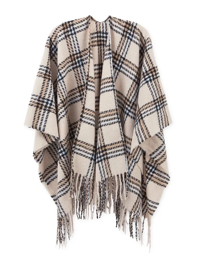 Hadley Wren Charlie Plaid Ruana
