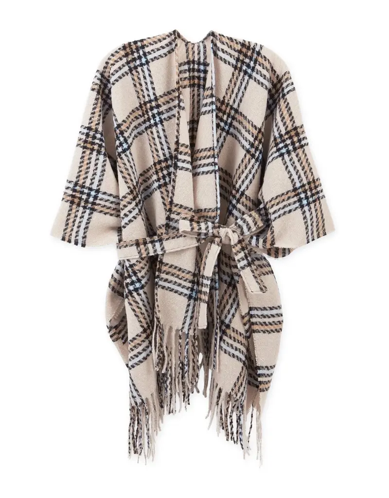 Hadley Wren Charlie Plaid Ruana