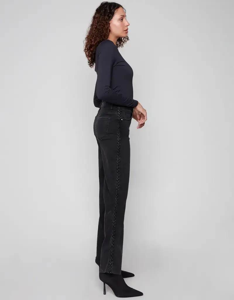 Charlie B Braided Side Seam Jeans