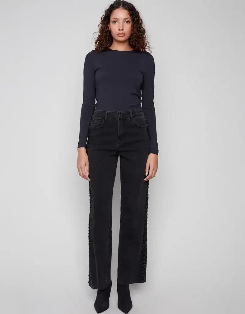 Charlie B Braided Side Seam Jeans