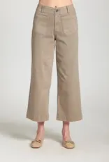 APNY Cropped Wide Leg Patch Pocket Pants