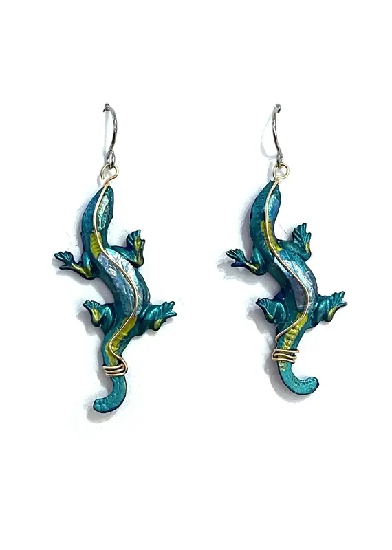 Susan Packard Salamander Earrings
