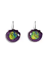 Susan Packard Clam Shell Earrings