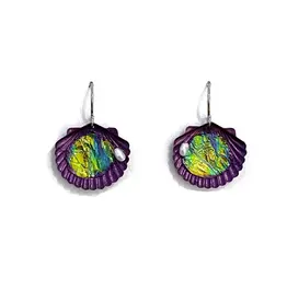 Susan Packard Clam Shell Earrings