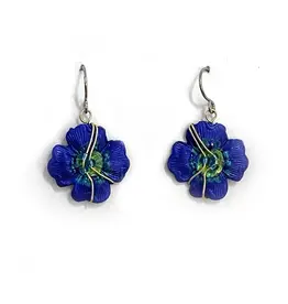 Susan Packard Pansy Earrings