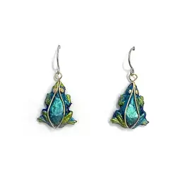 Susan Packard Tree Frog Earrings