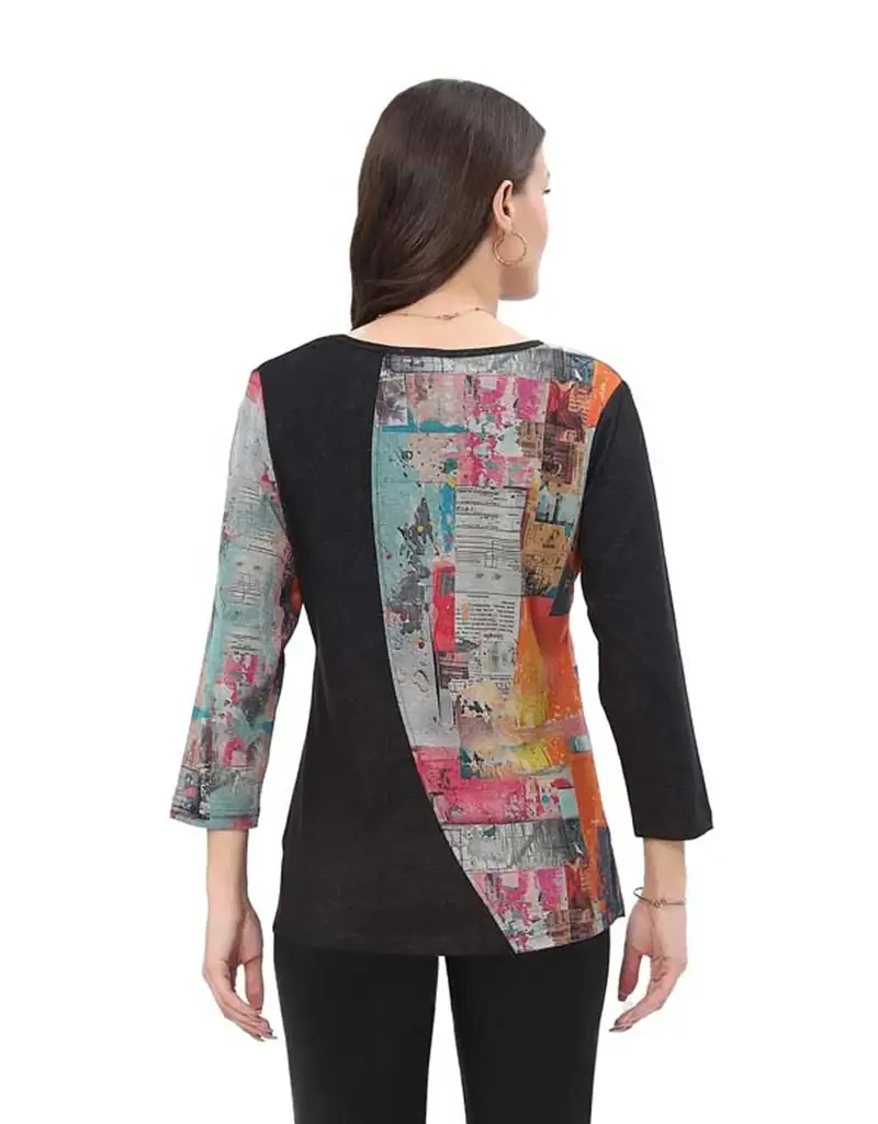 Parsley and Sage Vanita Pocket Top