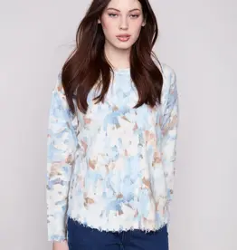 Charlie B Reversible Crew Neck Sweater