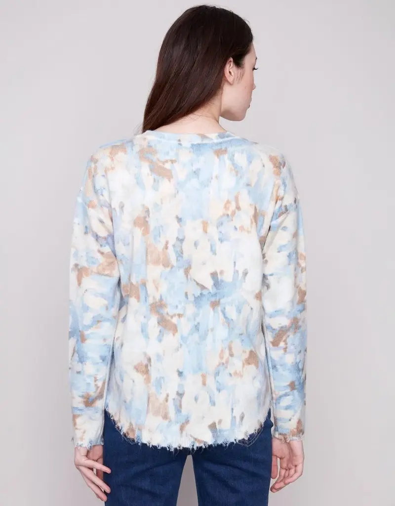 Charlie B Reversible Crew Neck Sweater