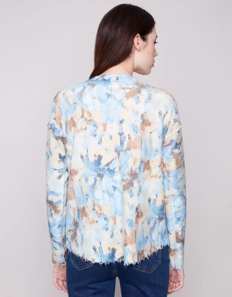 Charlie B Reversible Crew Neck Sweater