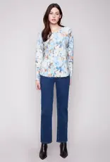 Charlie B Reversible Crew Neck Sweater