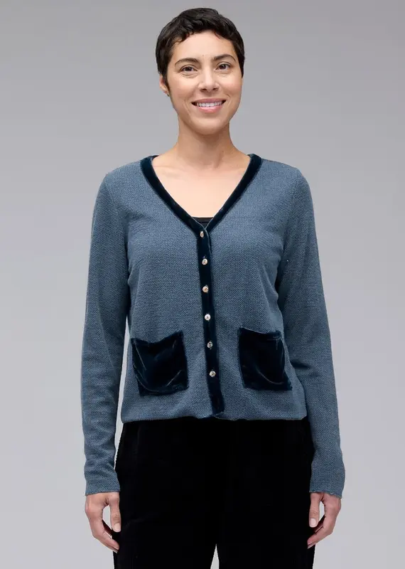 Cut Loose Crop Pocket Cardigan