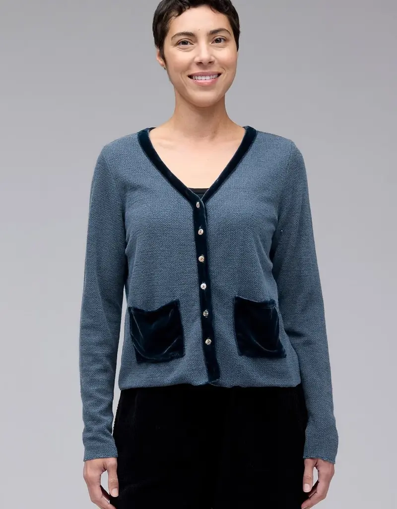 Cut Loose Crop Pocket Cardigan