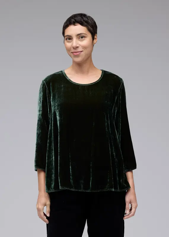 Cut Loose 3/4 Sleeve Aline Top