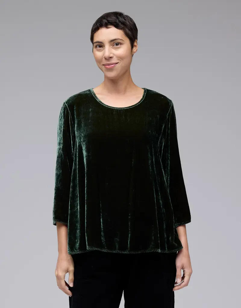 Cut Loose 3/4 Sleeve Aline Top