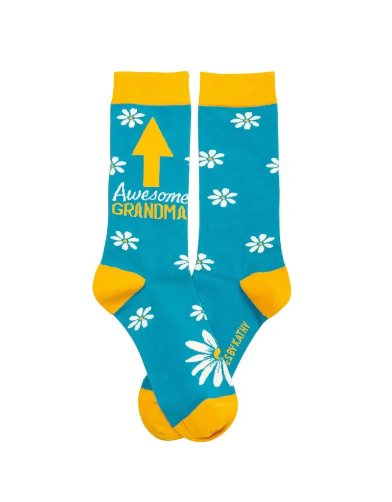 Primitives by Kathy Awesome Grandma Crew Socks
