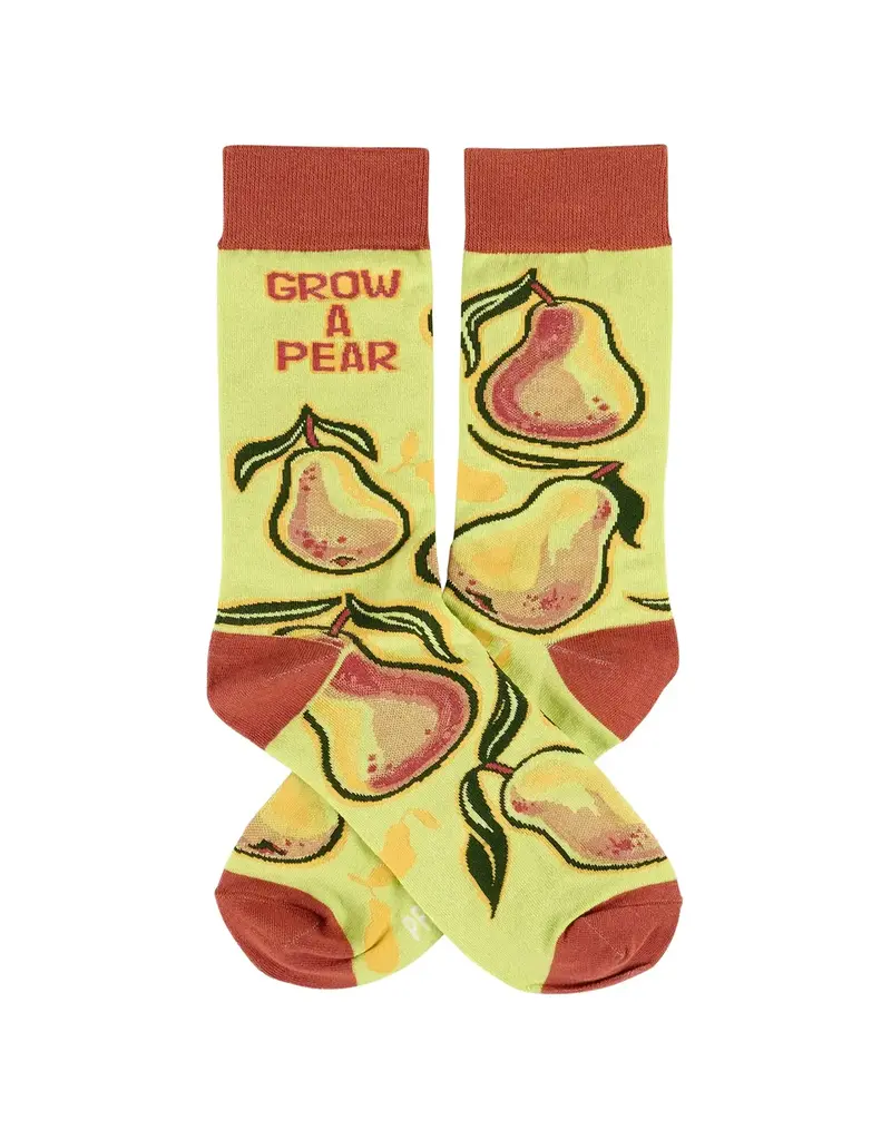 Primitives by Kathy Grow A Pear LOL Crew Socks