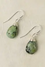 Anne Vaughan Mystic African Turquoise Simple Earrings