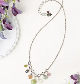 Anne Vaughan Water Lily Simple Necklace