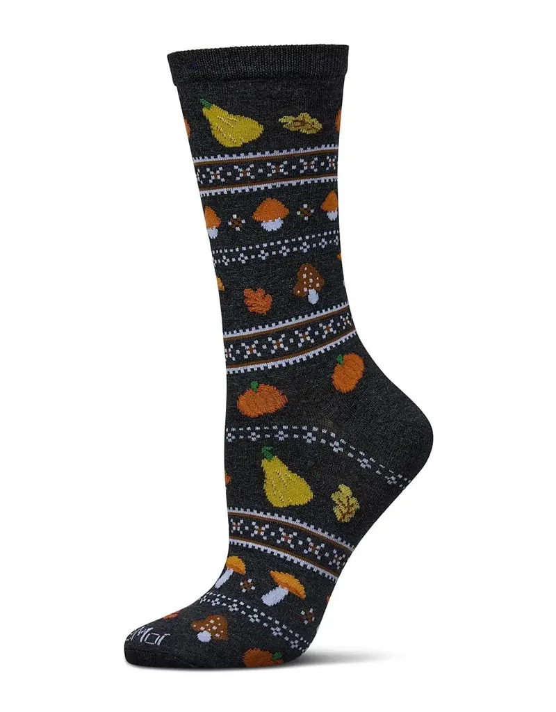 Infinity Classics Harvest Bamboo Blend Crew Socks