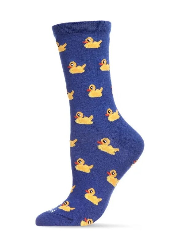 Infinity Classics Rubber Ducks Bamboo Blend Crew Socks
