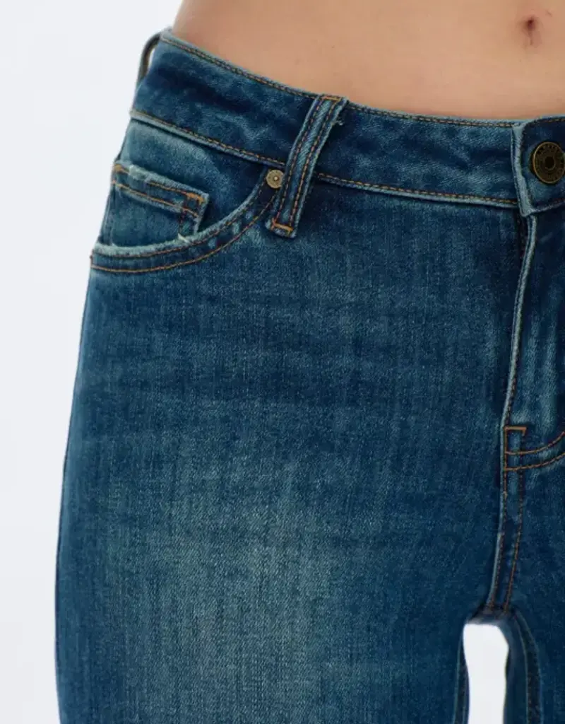 BAYEAS Low Rise Straight Leg Jeans